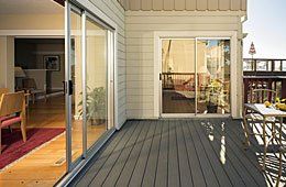 Glass door